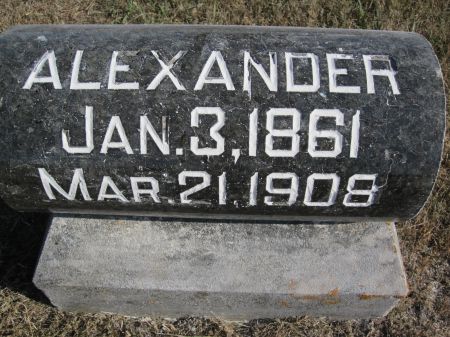 BAIN, ALEXANDER - Hamilton County, Iowa | ALEXANDER BAIN 
