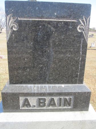 BAIN, FAMILY STONE - Hamilton County, Iowa | FAMILY STONE BAIN 