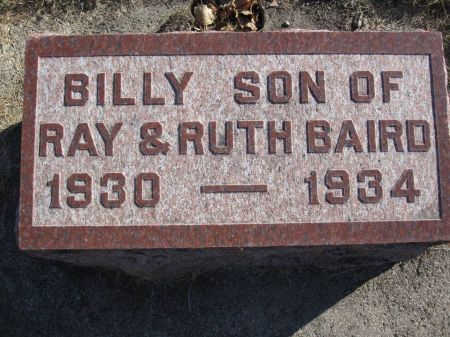 BAIRD, BILLY - Hamilton County, Iowa | BILLY BAIRD 