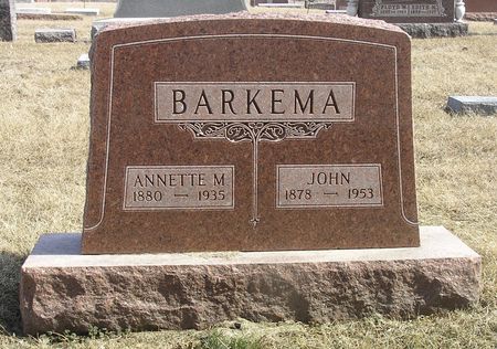 BARKEMA, JOHN - Hamilton County, Iowa | JOHN BARKEMA 