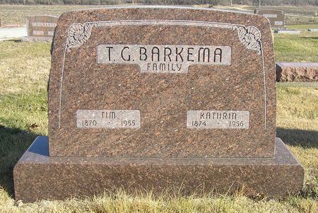 BARKEMA, TIM G. - Hamilton County, Iowa | TIM G. BARKEMA 