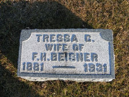 SINGER BEISNER, TRESSA CLARA - Hamilton County, Iowa | TRESSA CLARA SINGER BEISNER 