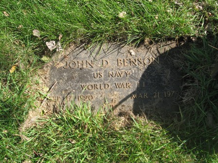 BENSON, JOHN DONALD - Hamilton County, Iowa | JOHN DONALD BENSON 