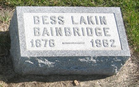 BAINBIDGE, BESSIE - Hamilton County, Iowa | BESSIE BAINBIDGE 