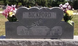 BICKFORD, A. MARIE - Hamilton County, Iowa | A. MARIE BICKFORD 