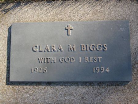 BIGGS, CLARA M. - Hamilton County, Iowa | CLARA M. BIGGS 