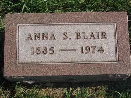 CHARLESON BLAIR, ANNA SARAH - Hamilton County, Iowa | ANNA SARAH CHARLESON BLAIR 