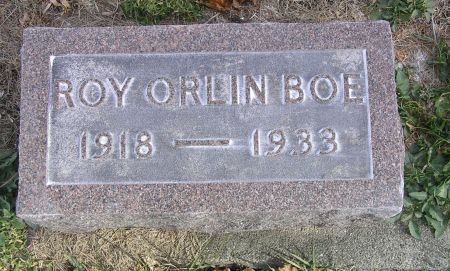 BOE, ROY ORLIN - Hamilton County, Iowa | ROY ORLIN BOE 