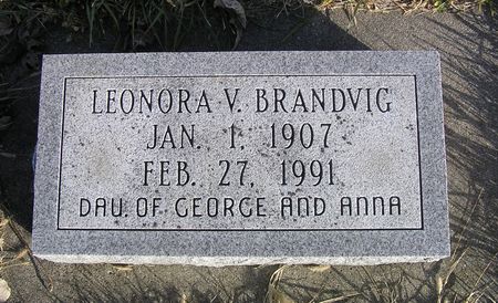 BRANDVIG, LEONORA V. - Hamilton County, Iowa | LEONORA V. BRANDVIG 