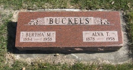 BUCKELS, ALVA T. - Hamilton County, Iowa | ALVA T. BUCKELS 