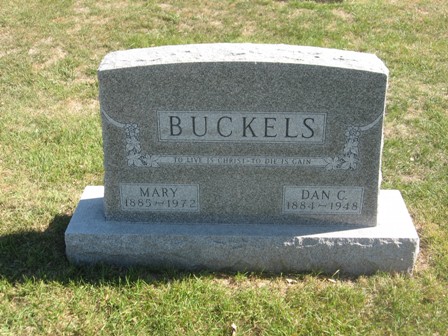 BUCKELS, MARY - Hamilton County, Iowa | MARY BUCKELS 
