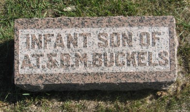 BUCKELS, INFANT SON - Hamilton County, Iowa | INFANT SON BUCKELS 