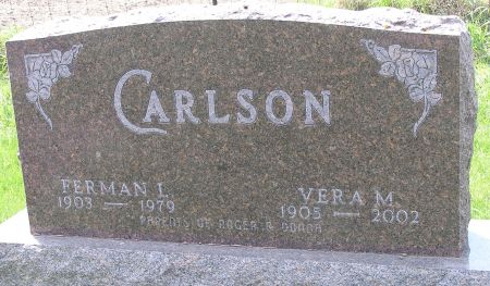 CARLSON, VERA M. - Hamilton County, Iowa | VERA M. CARLSON 
