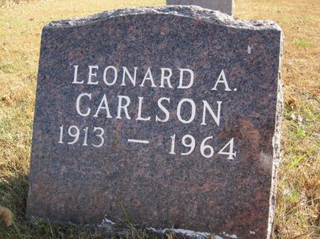 CARLSON, LEONARD A. - Hamilton County, Iowa | LEONARD A. CARLSON 