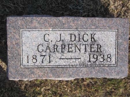 CARPENTER, C. J. DICK - Hamilton County, Iowa | C. J. DICK CARPENTER 