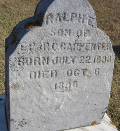 CARPENTER, RALPH E. - Hamilton County, Iowa | RALPH E. CARPENTER 