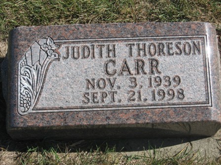 CARR, JUDITH - Hamilton County, Iowa | JUDITH CARR 