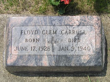 CARROLL, FLOYD CLEM - Hamilton County, Iowa | FLOYD CLEM CARROLL 