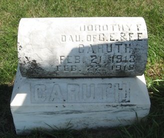 CARUTH, DOROTHY F. - Hamilton County, Iowa | DOROTHY F. CARUTH 