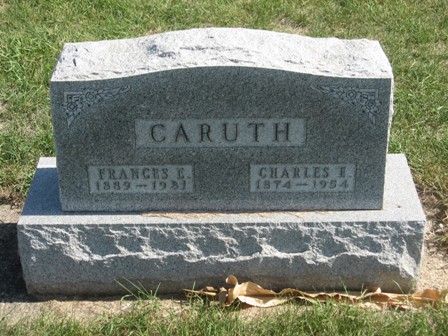 HAWKS CARUTH, FRANCES ELIZABETH - Hamilton County, Iowa | FRANCES ELIZABETH HAWKS CARUTH 