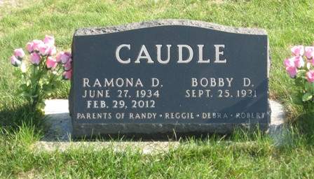 SANFORD CAUDLE, RAMONA DARLENE - Hamilton County, Iowa | RAMONA DARLENE SANFORD CAUDLE 