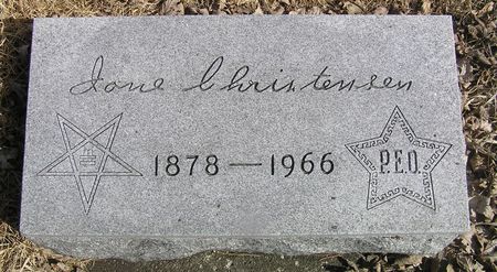 CHRISTENSEN, IONE - Hamilton County, Iowa | IONE CHRISTENSEN 