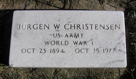 CHRISTENSEN, JURGEN WILLIAM - Hamilton County, Iowa | JURGEN WILLIAM CHRISTENSEN 