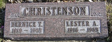 CHRISTENSON, BERNICE T. - Hamilton County, Iowa | BERNICE T. CHRISTENSON 