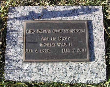 CHRISTENSON, LEO PETER - Hamilton County, Iowa | LEO PETER CHRISTENSON 