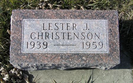 CHRISTENSON, LESTER J. - Hamilton County, Iowa | LESTER J. CHRISTENSON 
