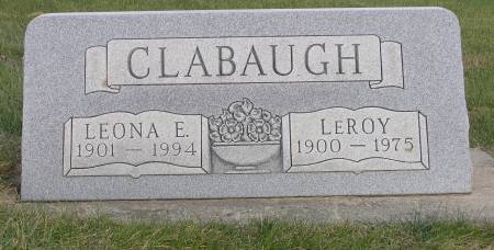 WILLS CLABAUGH, LEONA E. - Hamilton County, Iowa | LEONA E. WILLS CLABAUGH 