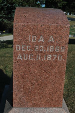 CLIFTON, IDA A. - Hamilton County, Iowa | IDA A. CLIFTON 