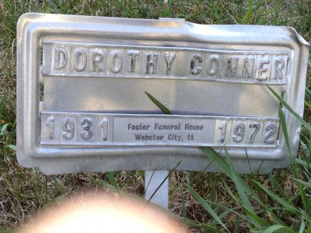 CONNER, DOROTHY - Hamilton County, Iowa | DOROTHY CONNER 