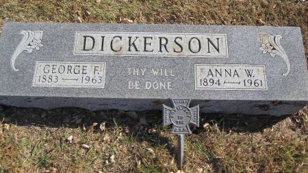 DICKERSON, GEORGE F. - Hamilton County, Iowa | GEORGE F. DICKERSON 