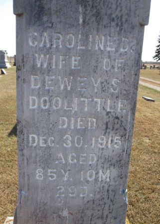 DOOLITTLE, CAROLINE D. - Hamilton County, Iowa | CAROLINE D. DOOLITTLE 
