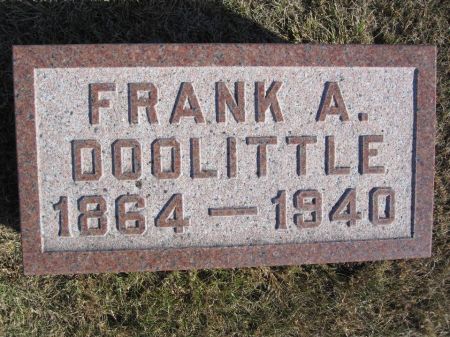 DOOLITTLE, FRANK A. - Hamilton County, Iowa | FRANK A. DOOLITTLE 