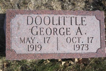 DOOLITTLE, GEORGE A. - Hamilton County, Iowa | GEORGE A. DOOLITTLE 