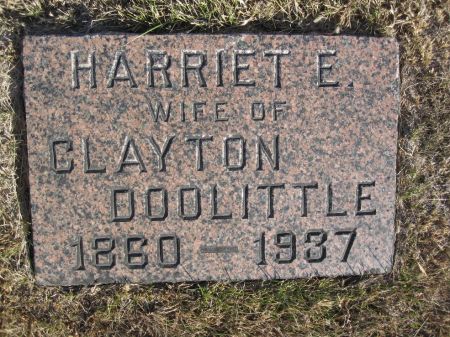 DOOLITTLE, HARRIET E. - Hamilton County, Iowa | HARRIET E. DOOLITTLE 