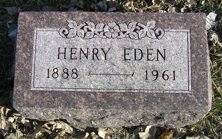 EDEN, HENRY - Hamilton County, Iowa | HENRY EDEN 