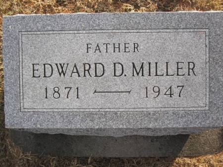 MILLER , EDWARD D - Hamilton County, Iowa | EDWARD D MILLER  