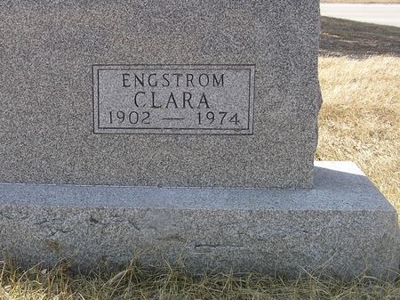 ENGSTROM, CLARA - Hamilton County, Iowa | CLARA ENGSTROM 