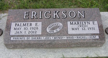 ERICKSON, PALMER E. - Hamilton County, Iowa | PALMER E. ERICKSON 