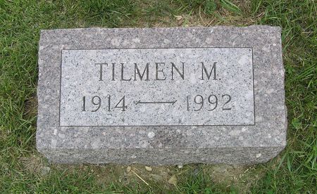 ERICKSON, TILMEN M. - Hamilton County, Iowa | TILMEN M. ERICKSON 