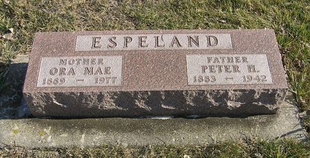 ESPELAND, ORA MAE - Hamilton County, Iowa | ORA MAE ESPELAND 