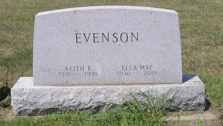 EVENSON, KEITH R. - Hamilton County, Iowa | KEITH R. EVENSON 