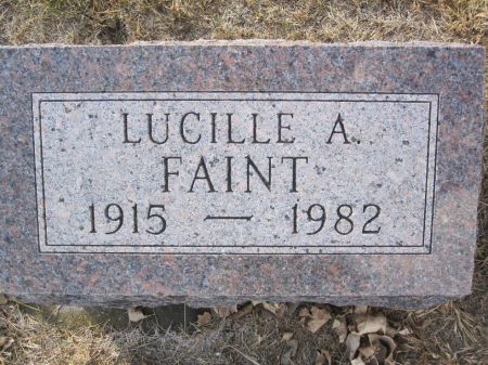 FAINT, LUCILLE A. - Hamilton County, Iowa | LUCILLE A. FAINT 