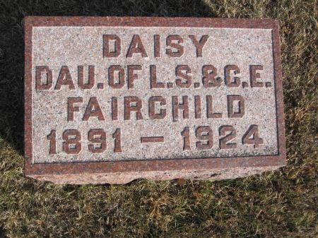 FAIRCHILD, DAISY - Hamilton County, Iowa | DAISY FAIRCHILD 