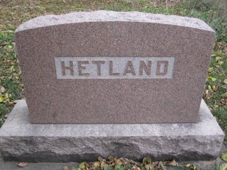 FAMILY STONE, HETLAND - Hamilton County, Iowa | HETLAND FAMILY STONE 