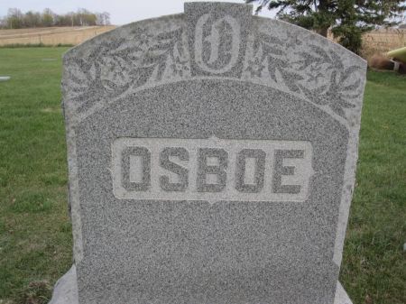 FAMILY STONE, OSBOE - Hamilton County, Iowa | OSBOE FAMILY STONE 
