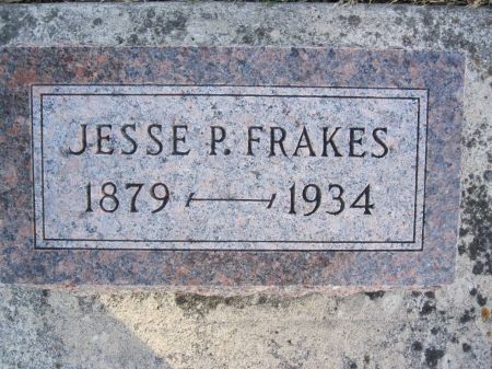 FRAKES, JESSE P. - Hamilton County, Iowa | JESSE P. FRAKES 